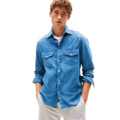 Tommy Hilfiger Lightweight Denim Western Shirt